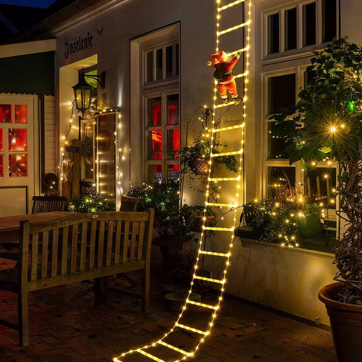Outdoor Lighting Tree - LED Ladder Light para Decoração de