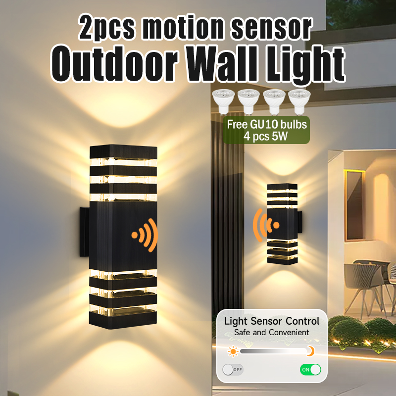 Xl Outdoor Lighting - Luminária de Parede com Sensor de