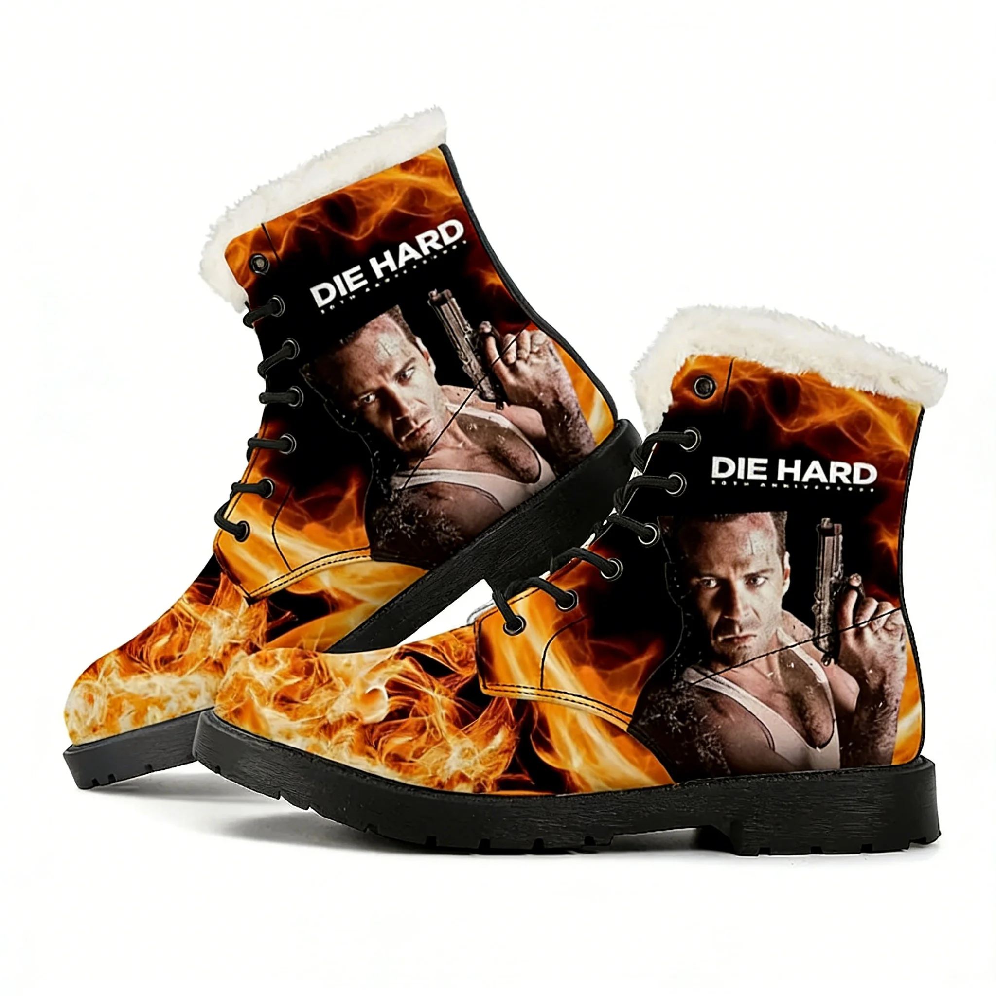 Outdoor Lighting Quality - Botas de pelúcia John McClane do