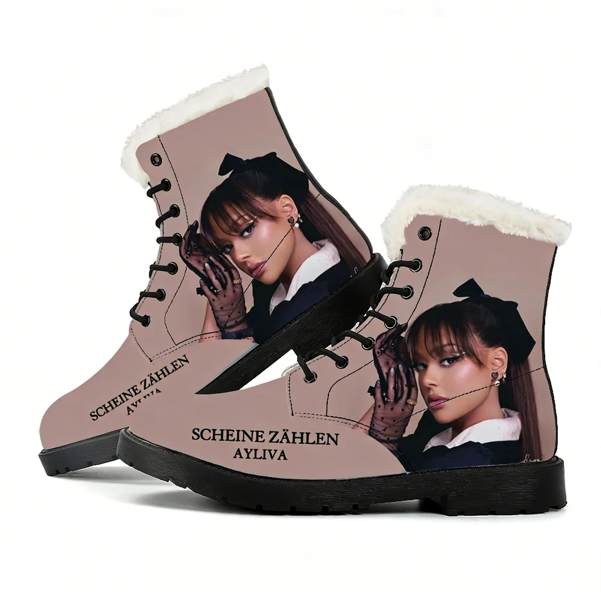 Outdoor Lighting Quality - Botas de Pelúcia Ayliva Schwarzes Herz