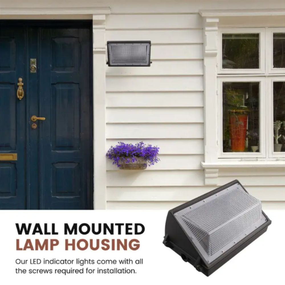 Outdoor Lighting Dusk To Dawn - Luminária de Parede LED Externa com