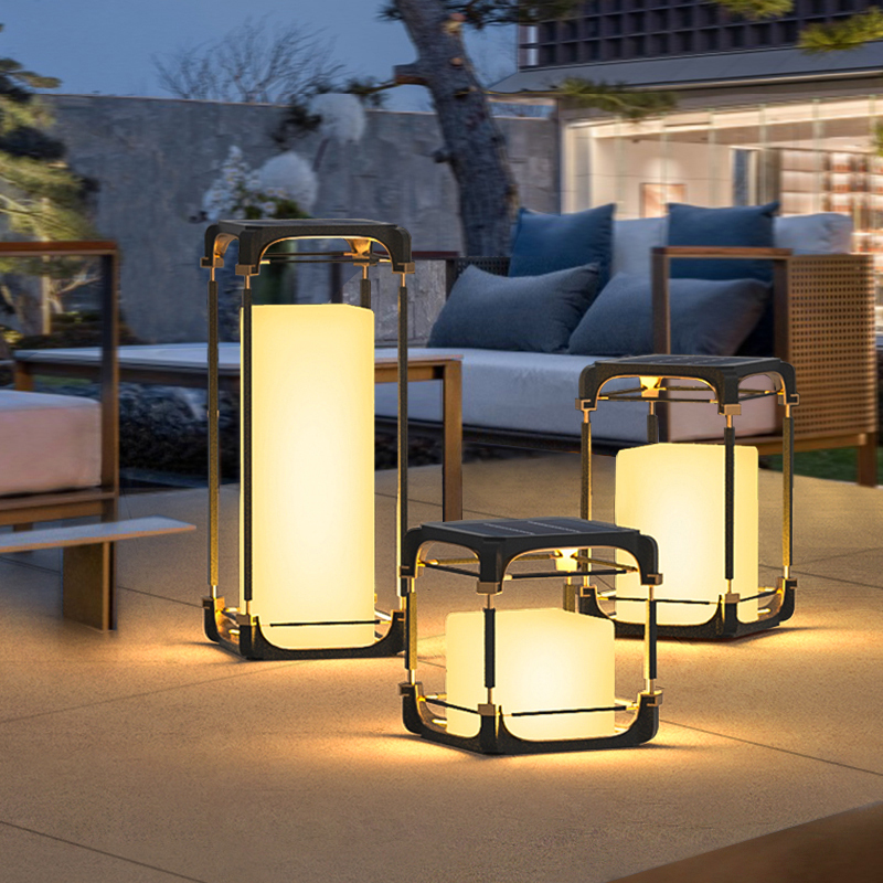 Outdoor Lighting For Garden - Luminária de Chão Luminosa para Pátio,