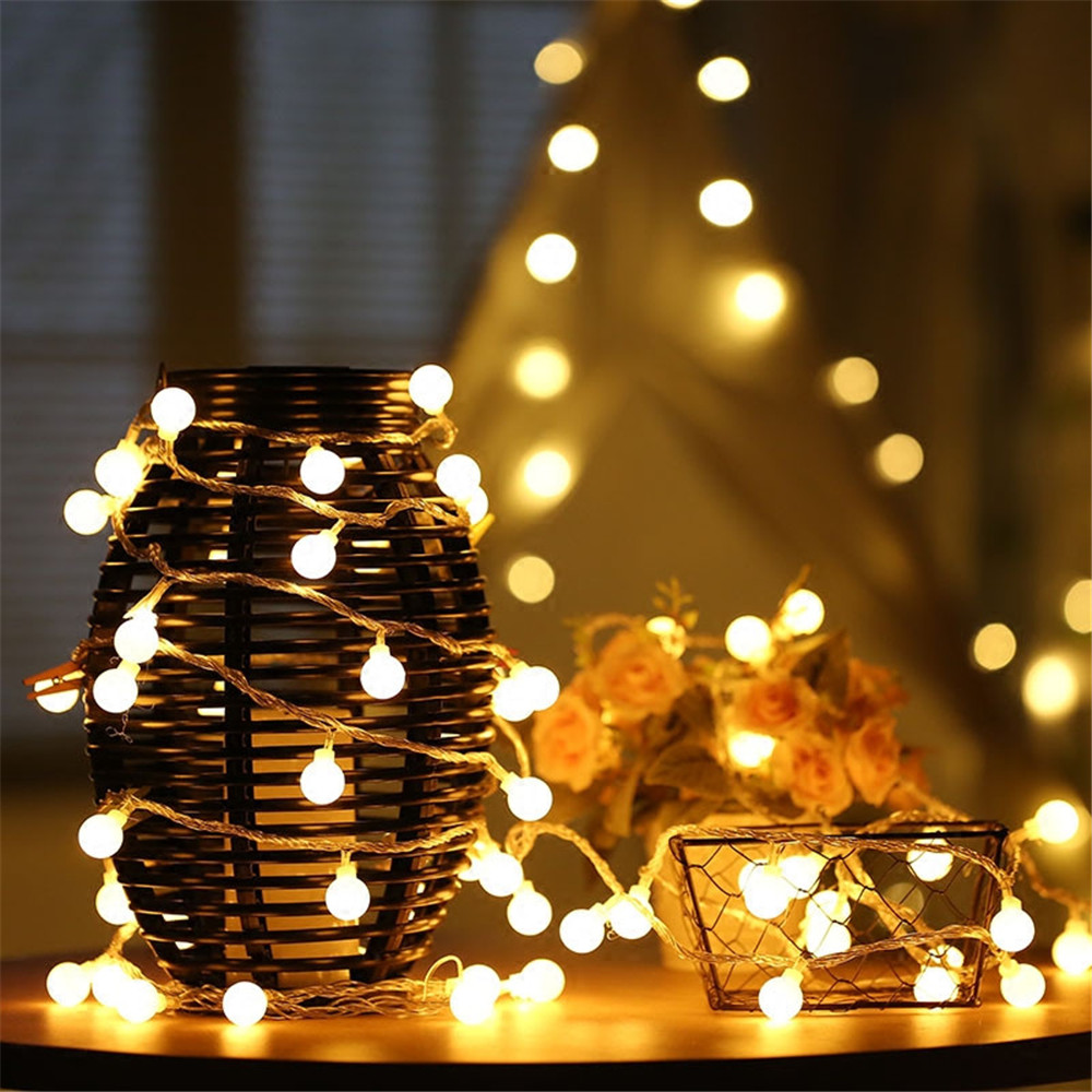 Luzes de Cordão Solares/USB/Ba - Outdoor Lighting For Garden avaliação e preço