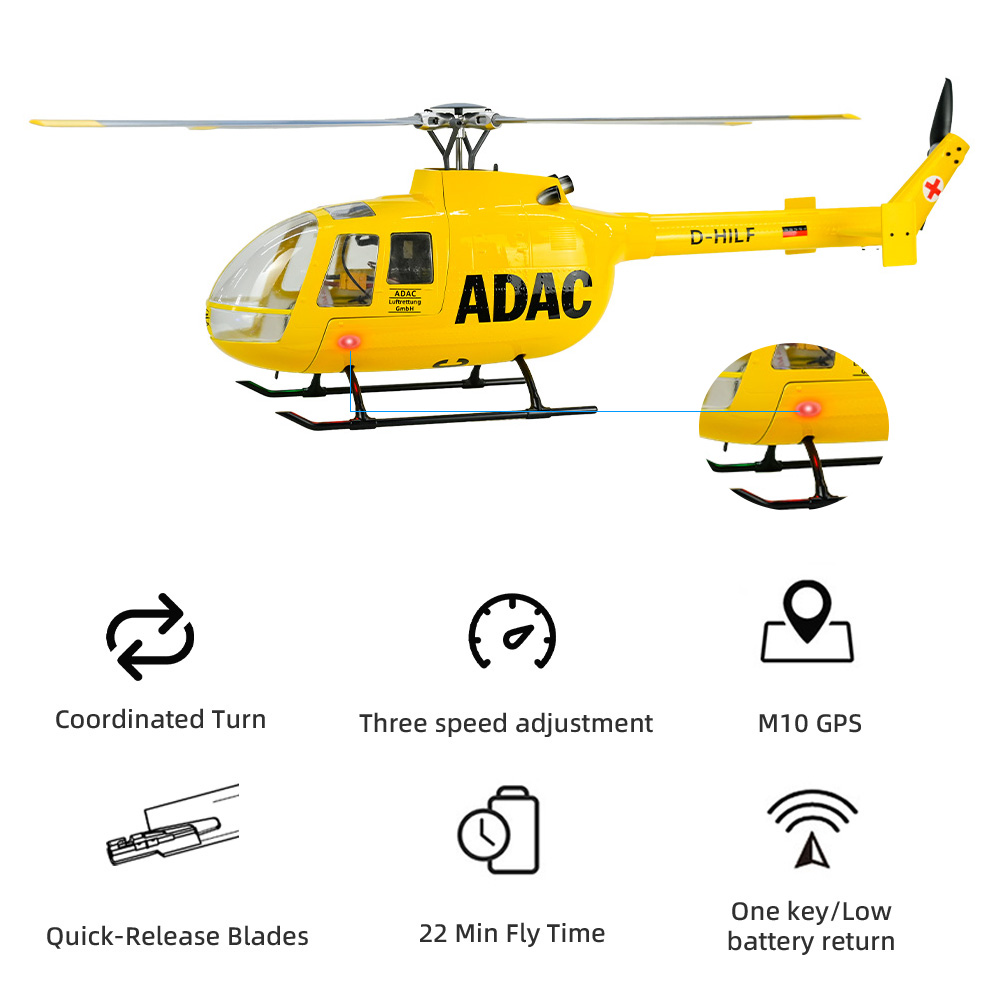 Helicóptero em escala FLY WING - Outdoor Lighting Experts avaliação e preço