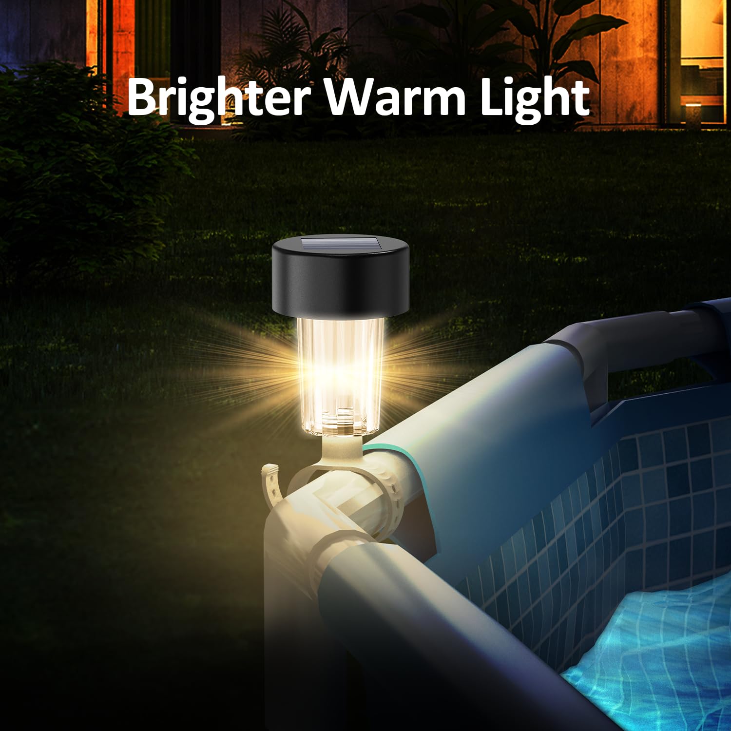 6 pacotes de moldura de luz so - Outdoor Lighting On Fence avaliação e preço