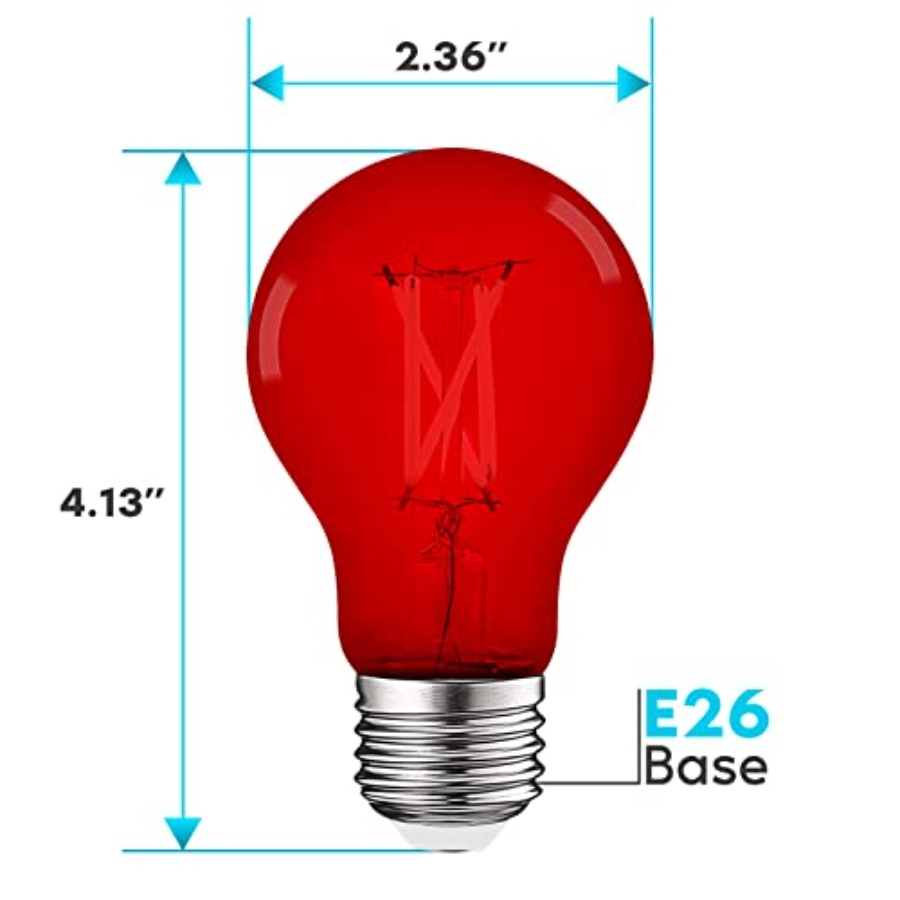 Lâmpadas LED A19 Edison, 4.5W  - Outdoor Lighting Decoration avaliação e preço