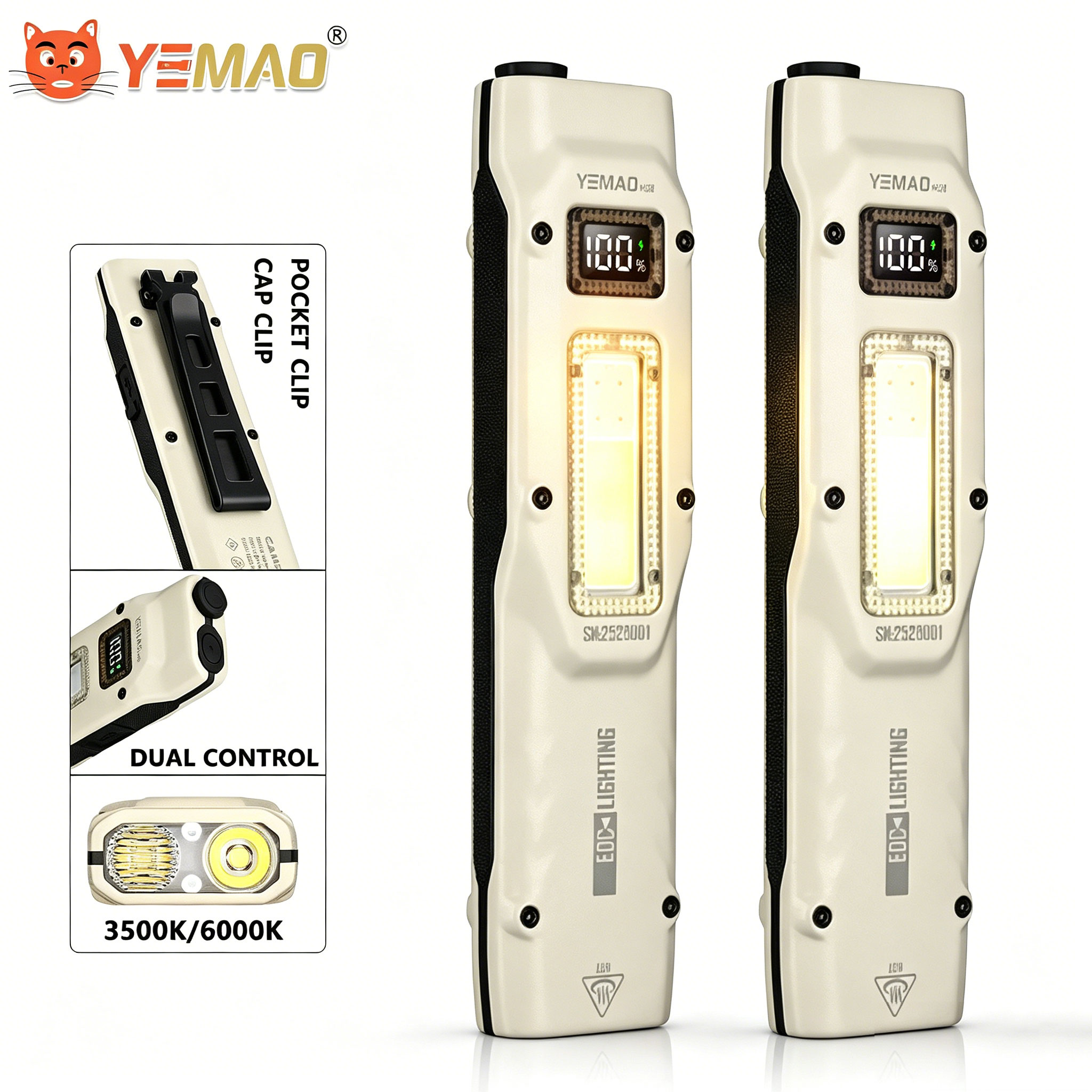 880LM portátil YEMAO M28 Ultra - Outdoor Lighting Setup avaliação e preço