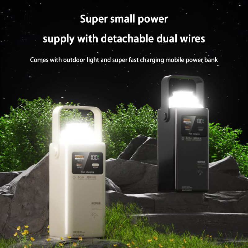 120w power bank 200000mah gran - Outdoor Lighting Battery Operated avaliação e preço