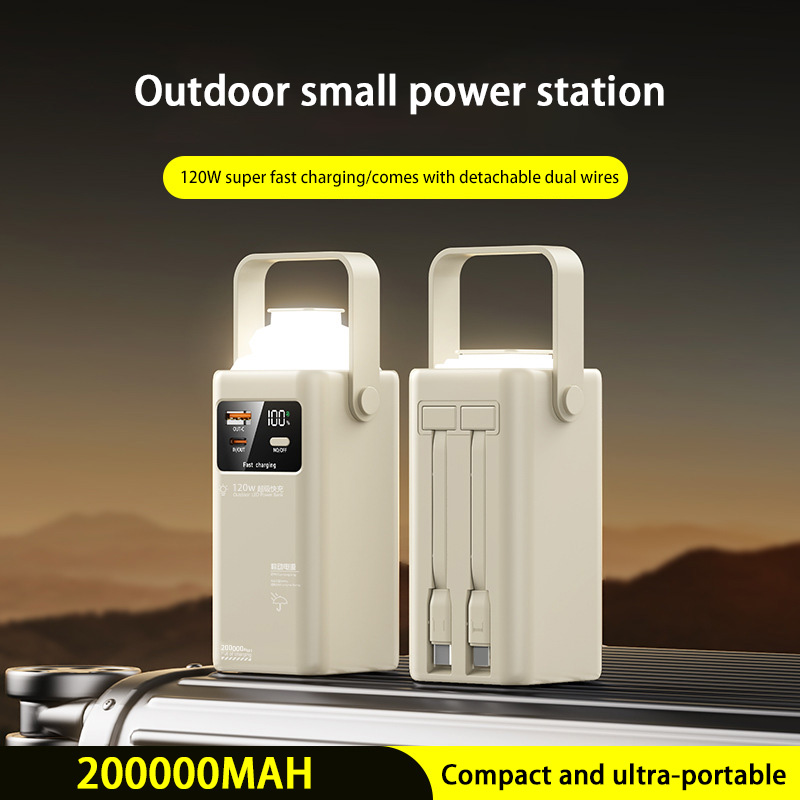 120w power bank 200000mah gran - Outdoor Lighting Battery Operated avaliação e preço
