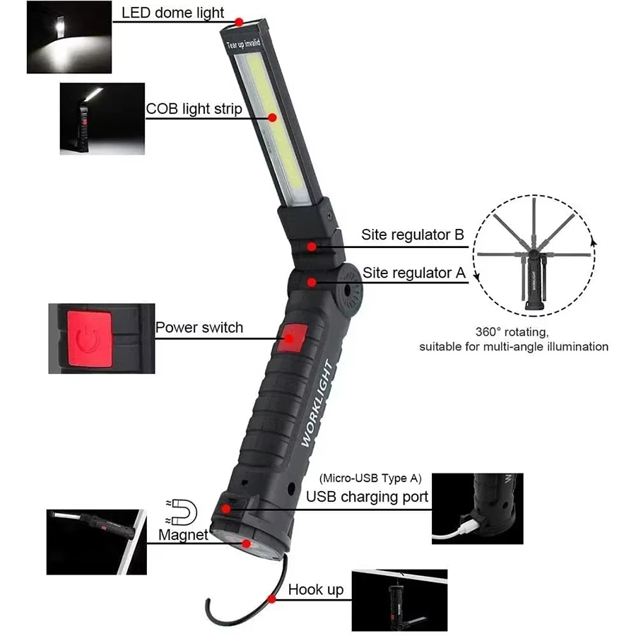 Lanterna led portátil com ganc - Outdoor Lighting Setup avaliação e preço