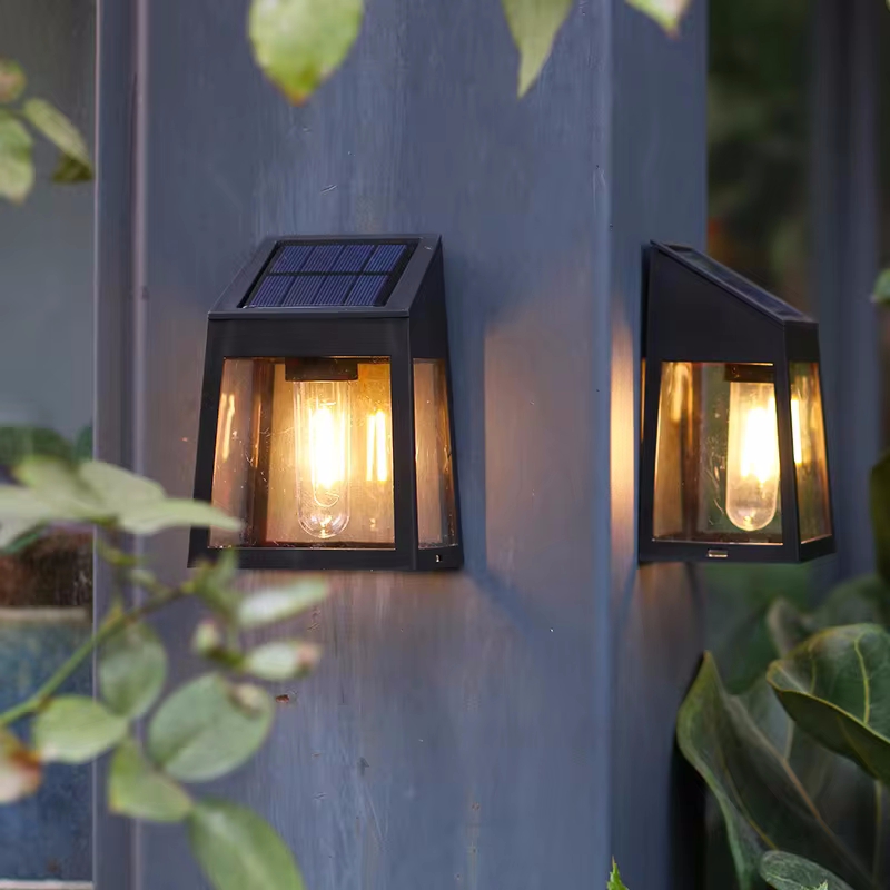 Outdoor impermeável Solar Wall - Outdoor Lighting On Fence avaliação e preço