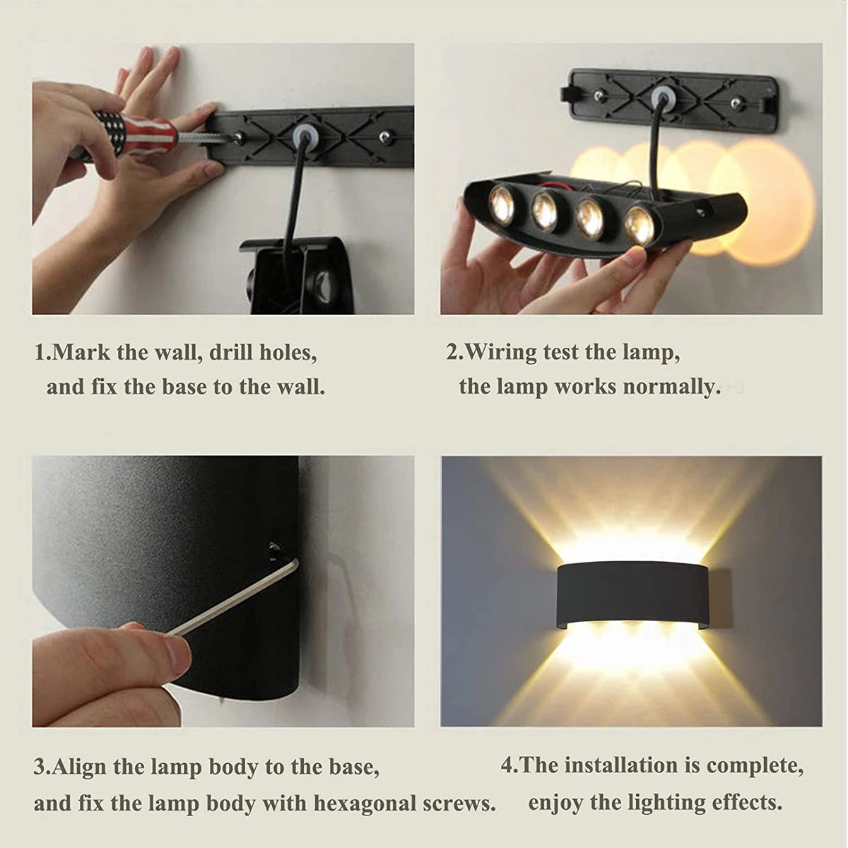 Alumínio levou lâmpada de pare - Xl Outdoor Lighting avaliação e preço