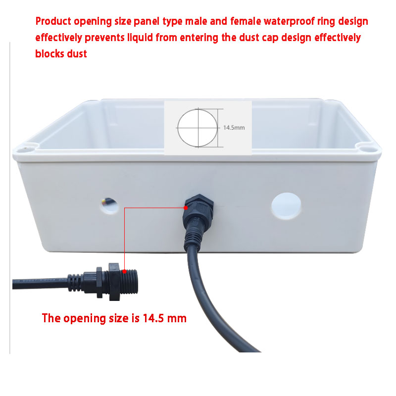Conector de Painel à Prova d'Á - Outdoor Lighting Joint Box avaliação e preço