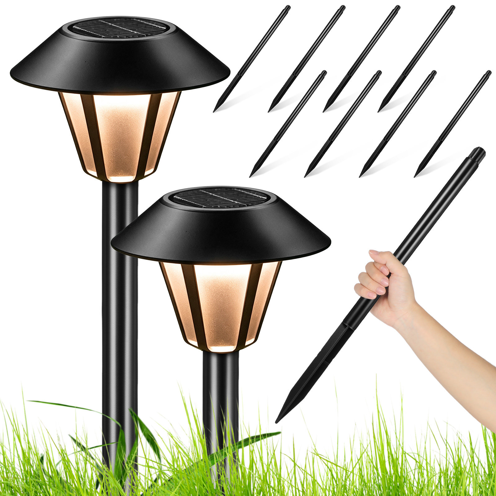Conjunto de 8 Estacas de Luz S - Outdoor Lighting Ground avaliação e preço