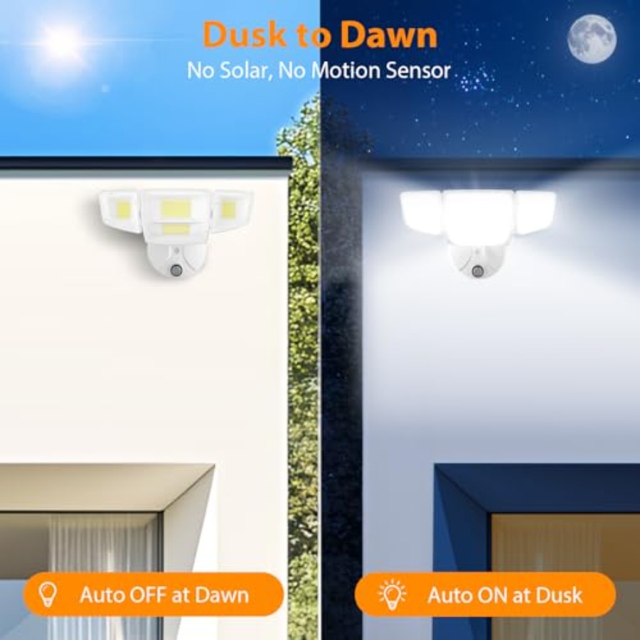 Luz Externa de 90W com Sensor  - Outdoor Lighting Dusk To Dawn avaliação e preço