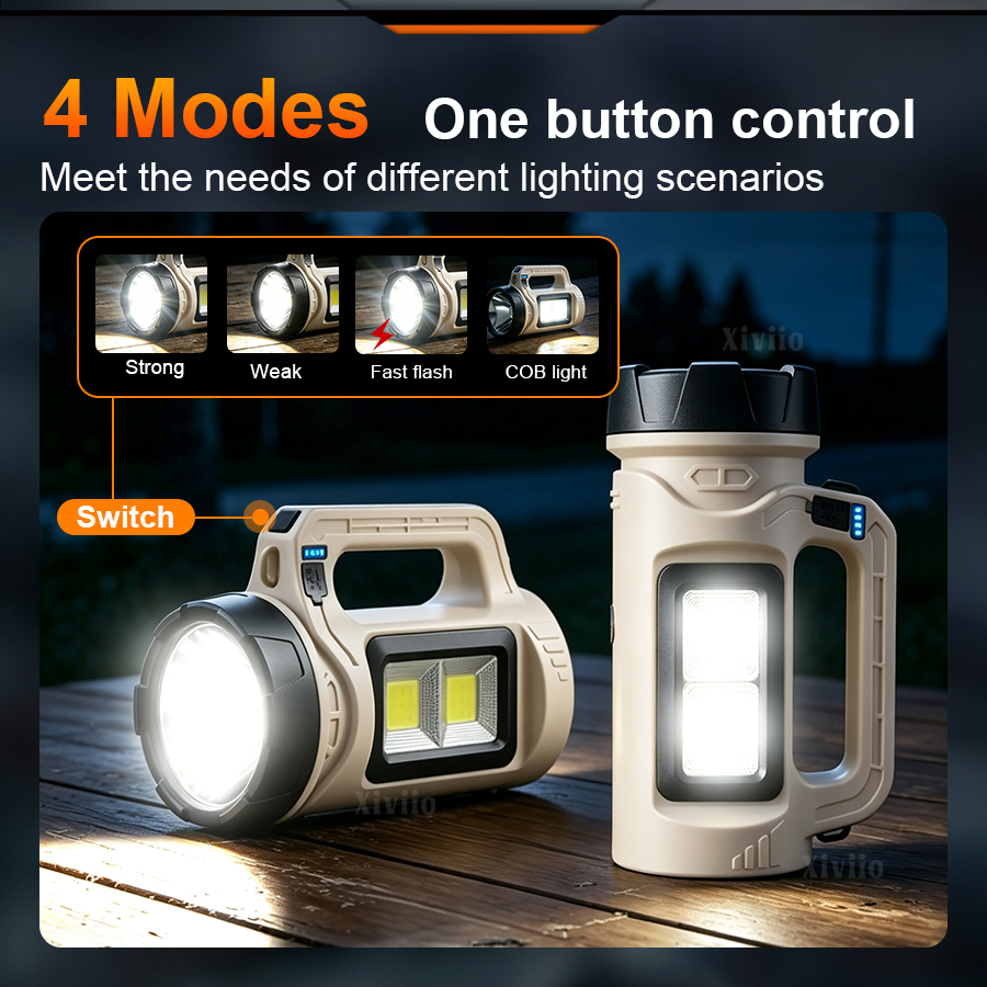 Multicena portátil led tocha s - Outdoor Lighting Setup avaliação e preço