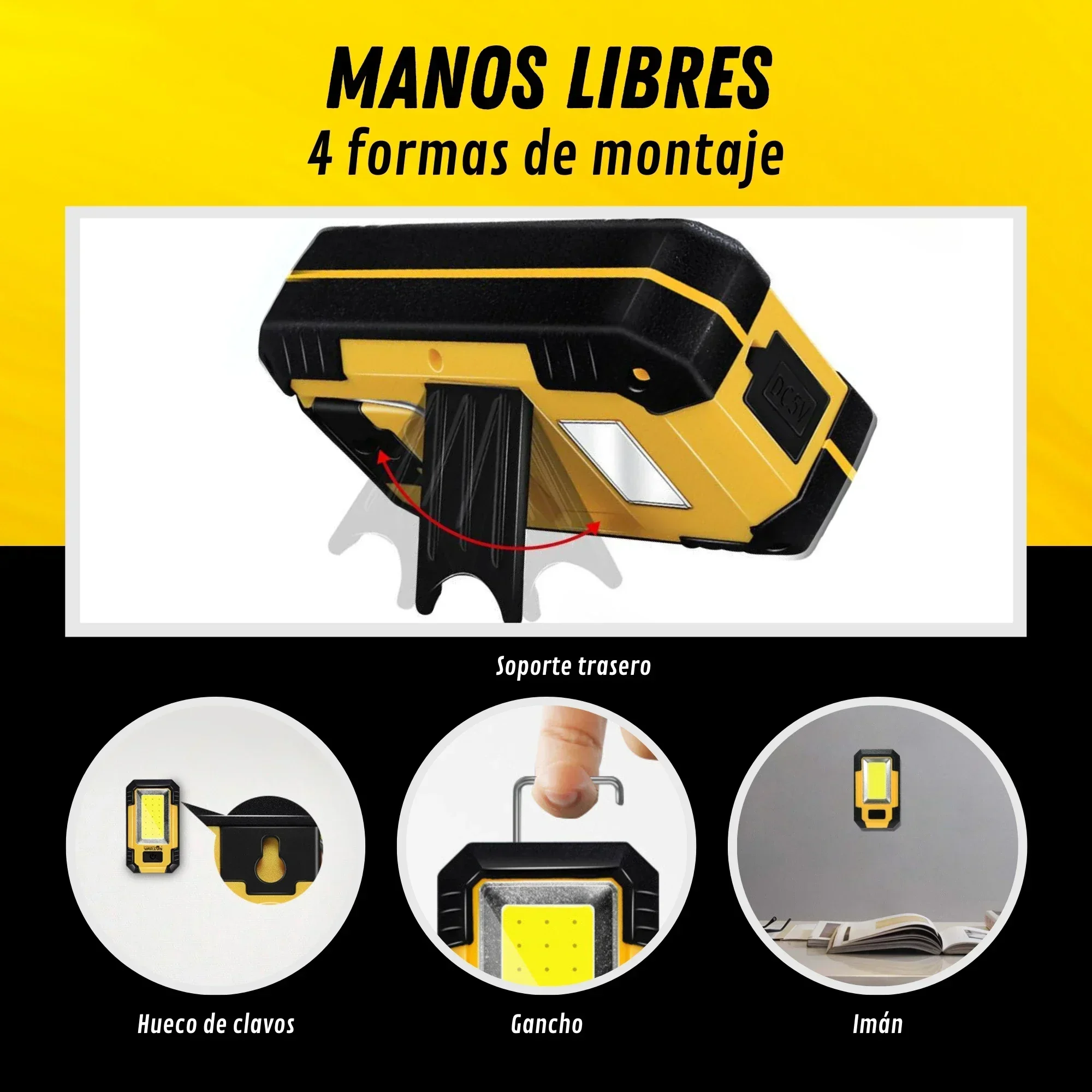Lanterna de Trabalho Recarregá - Outdoor Lighting Setup avaliação e preço