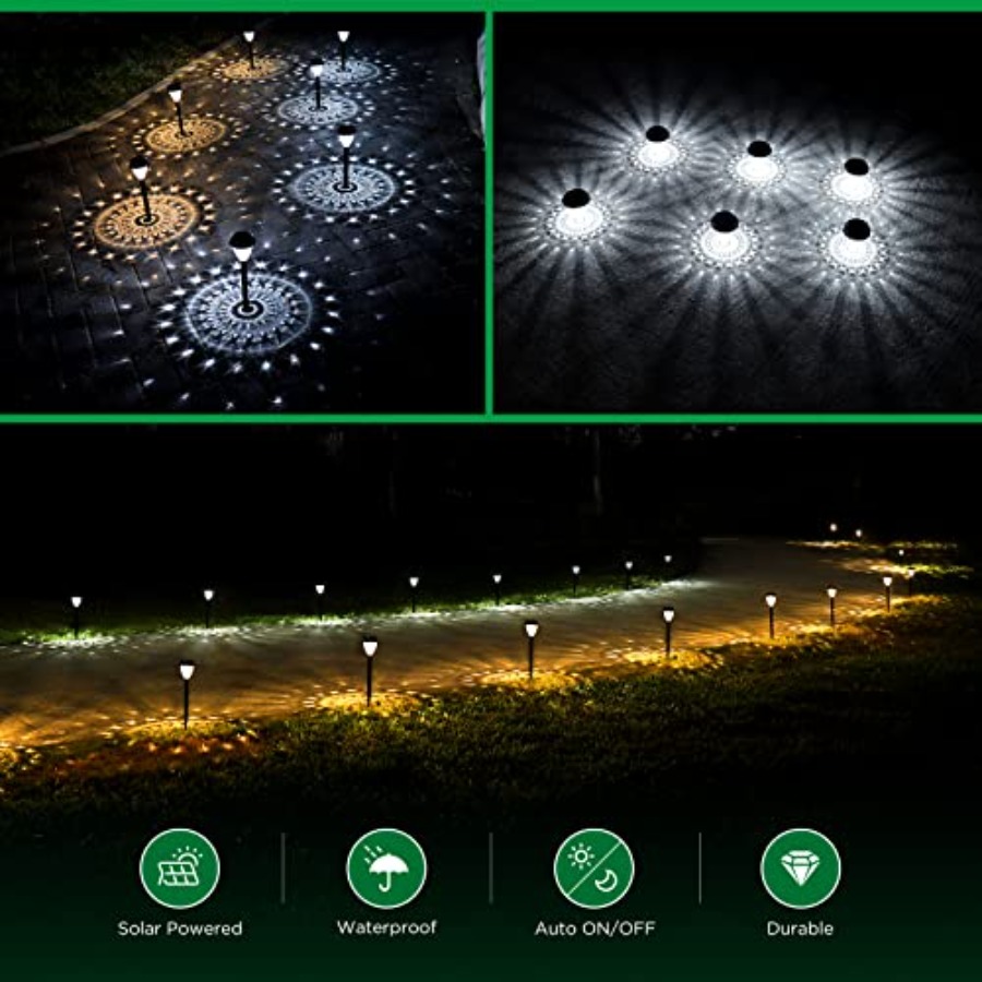 Luzes Solares Super Brilhantes - Outdoor Lighting Dusk To Dawn avaliação e preço