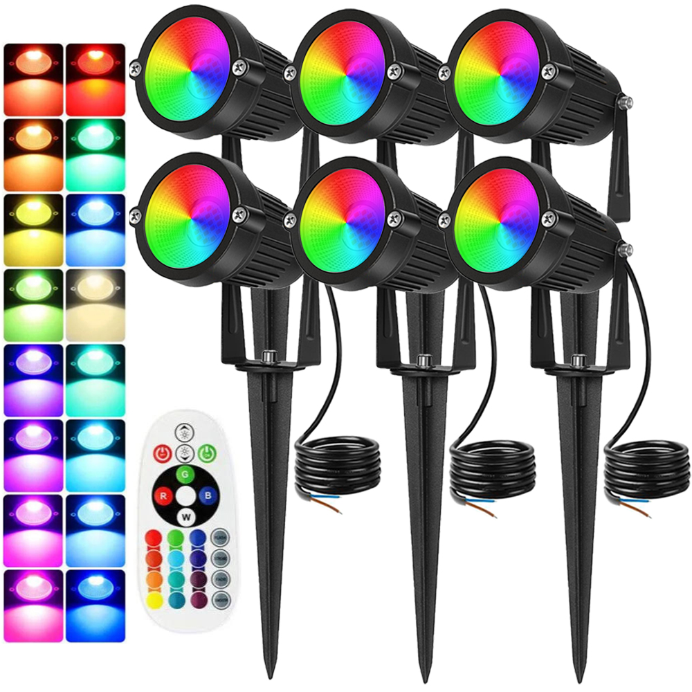 Iluminação de paisagem RGBW 10 - Outdoor Lighting For Garden avaliação e preço