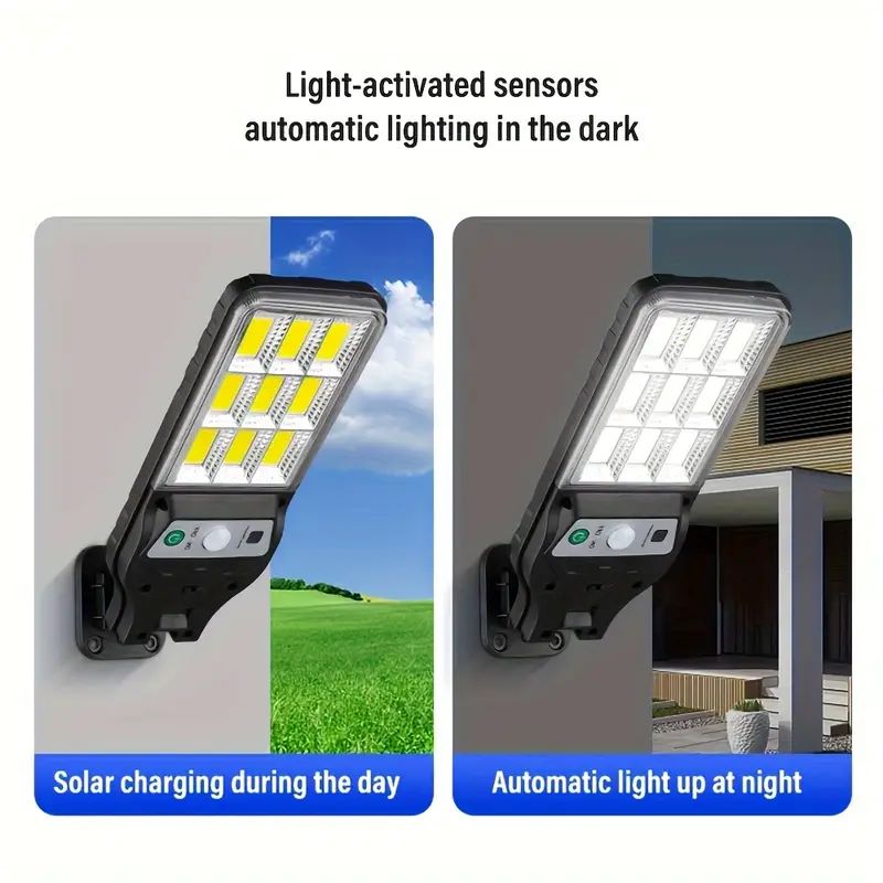 4 PCS Luz de Parede Solar com  - Outdoor Lighting On Fence avaliação e preço