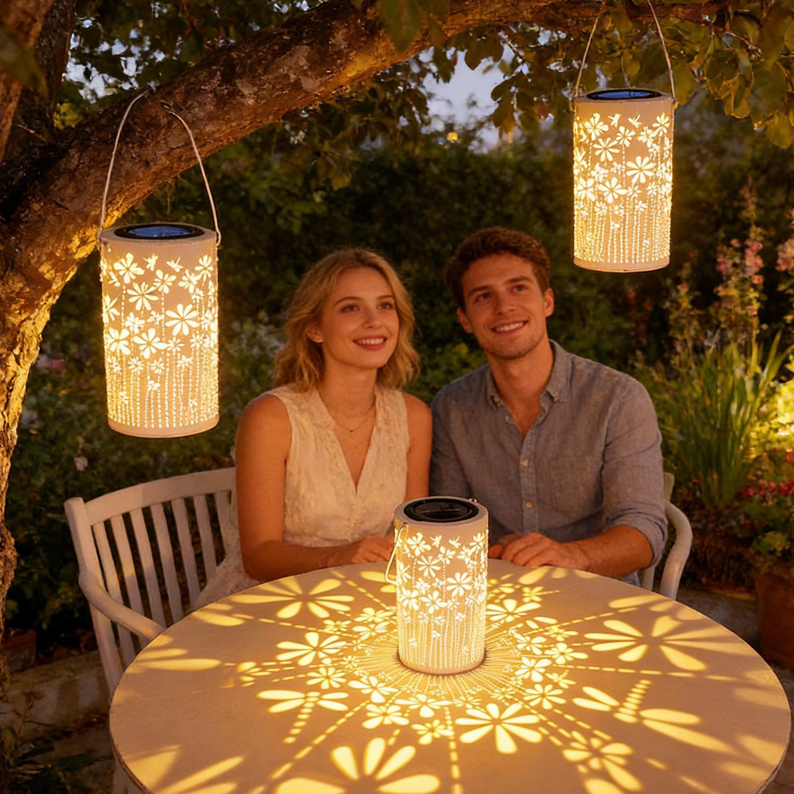 Lanternas solares coloridas de - Outdoor Lighting House avaliação e preço