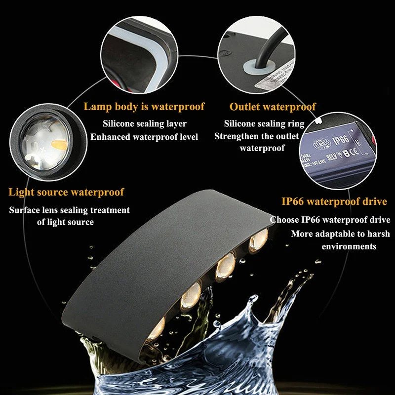 Led Wall Lamp Lâmpada de pared - Xl Outdoor Lighting avaliação e preço