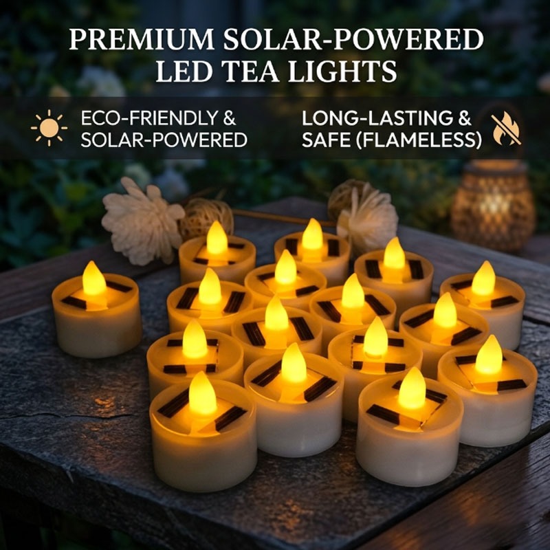 Velas LED Solares Sem Chama, C - Outdoor Lighting Dusk To Dawn avaliação e preço