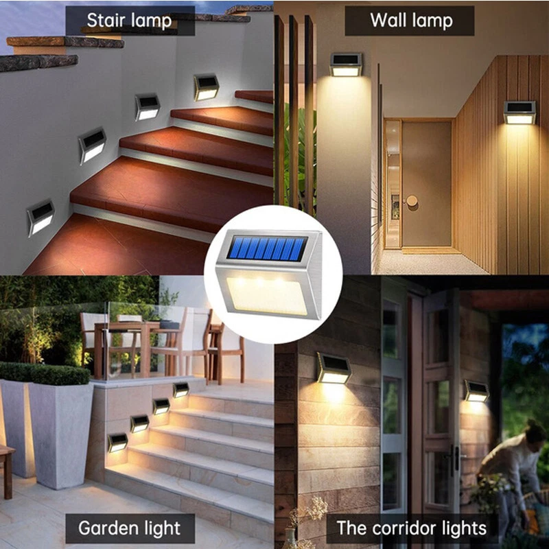 Luzes Solares para Escadas Ext - Outdoor Lighting On Fence avaliação e preço