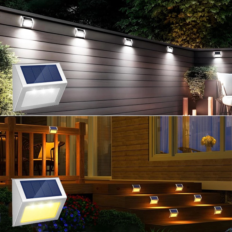 Luzes Solares para Escadas Ext - Outdoor Lighting On Fence avaliação e preço