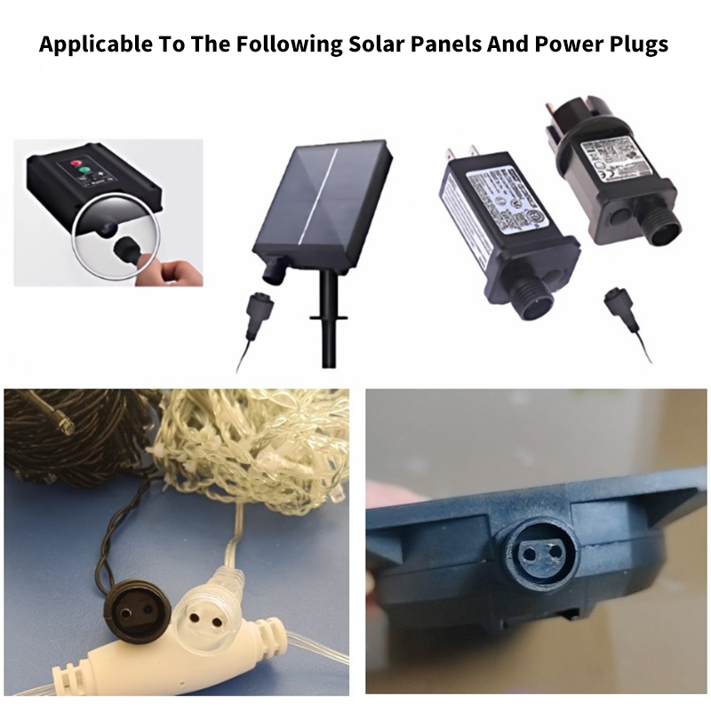 Conector LED Externo de 2 Pino - Outdoor Lighting Experts avaliação e preço