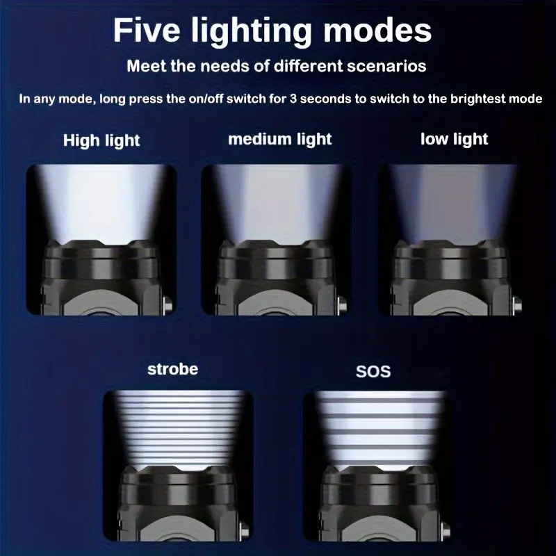 Mini lanterna 3LED com clipe d - Outdoor Lighting Quality avaliação e preço