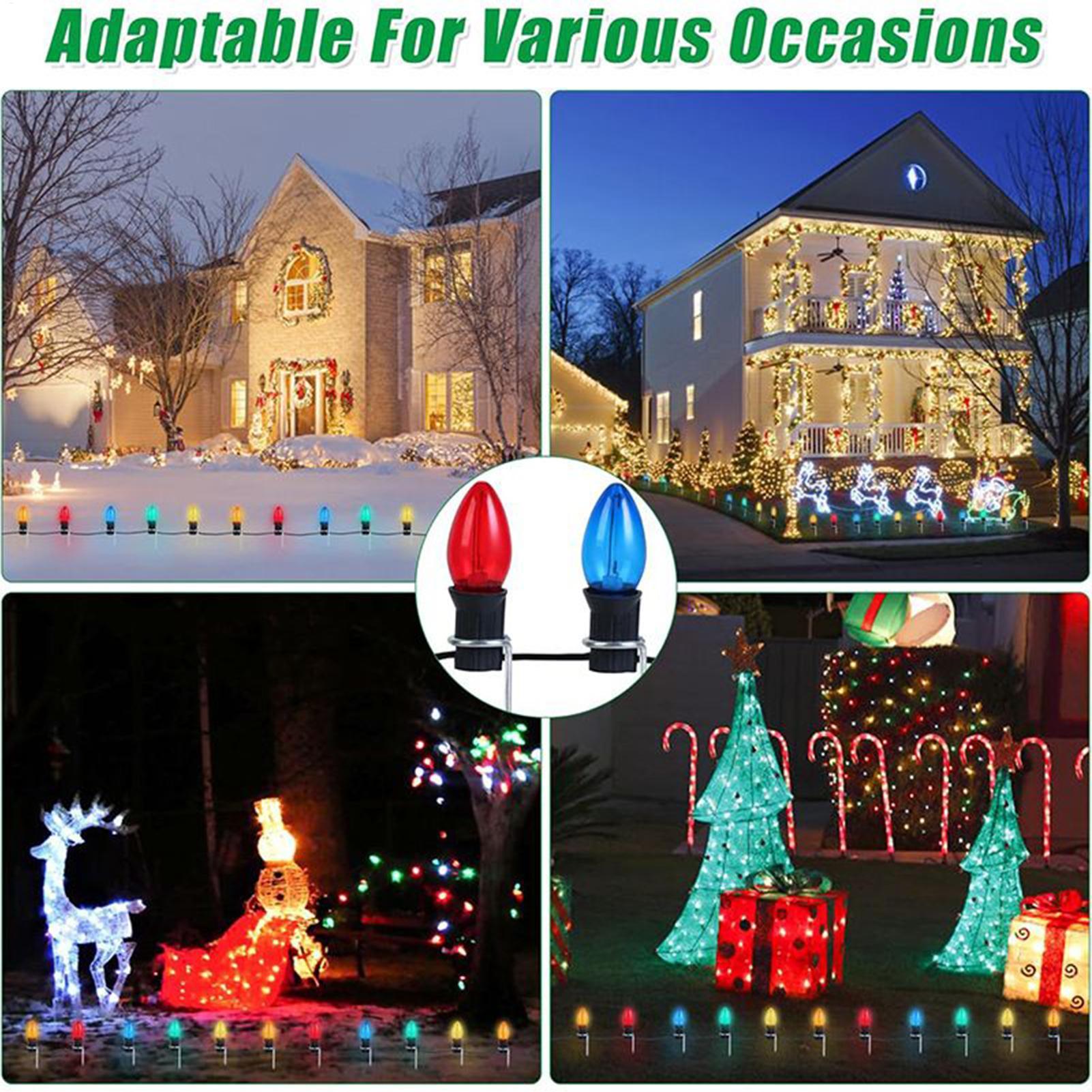 Estacas de luz de natal 12-Pol - Outdoor Lighting Ground avaliação e preço