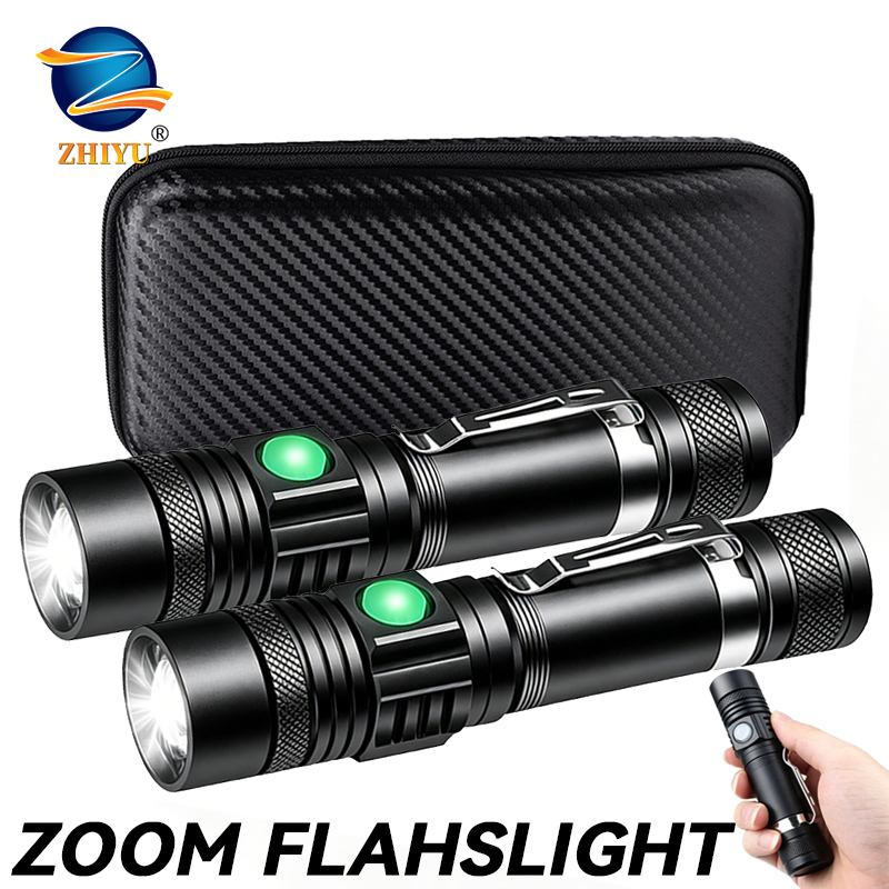 Lanterna LED T6 Recarregável,  - Outdoor Lighting Setup avaliação e preço