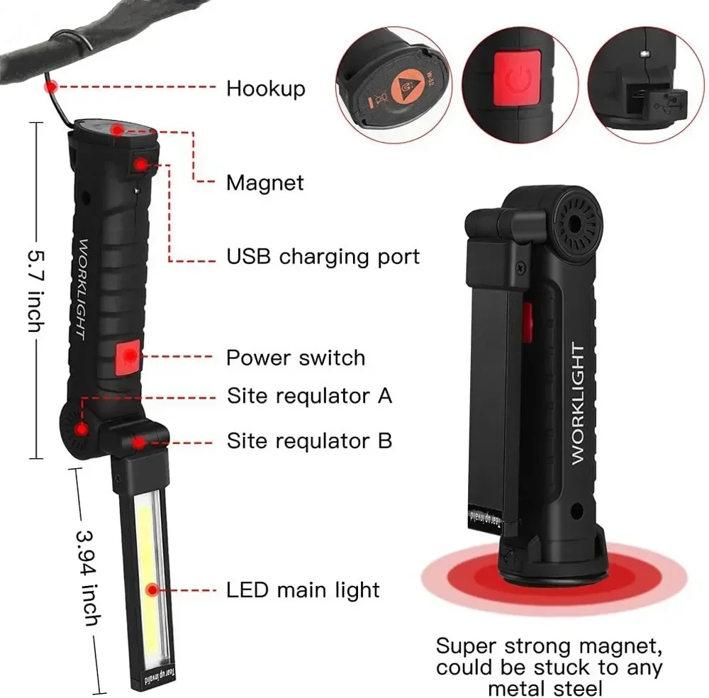 Lanterna LED COB Lâmpada de in - Outdoor Lighting Setup avaliação e preço