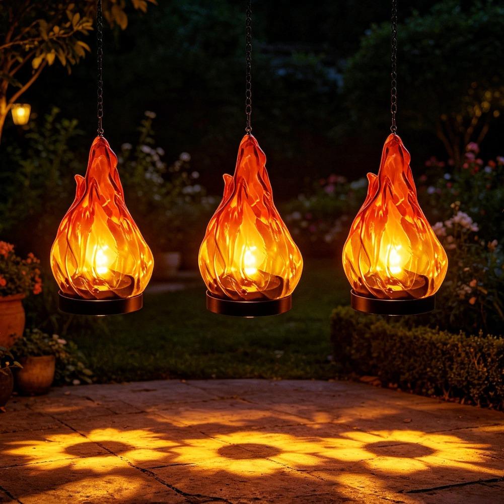 Lanterna Solar Suspensa com Ef - Outdoor Lighting Decoration avaliação e preço