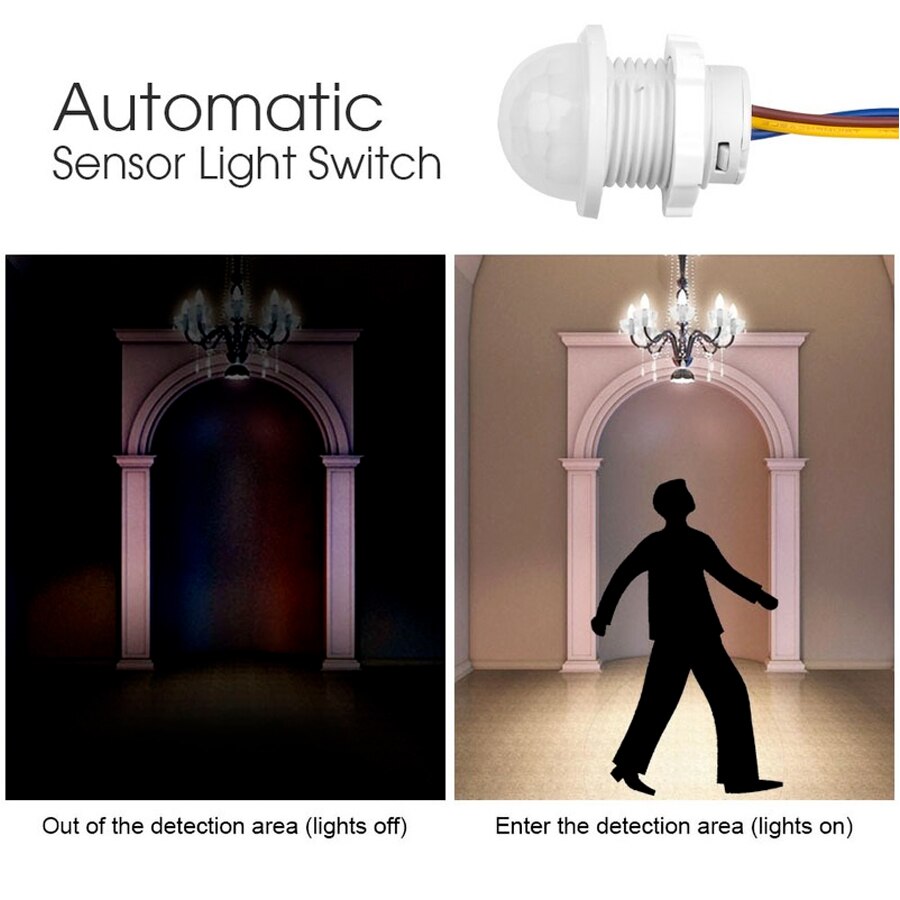 Sensor de Movimento PIR Inteli - Outdoor Lighting Switch avaliação e preço