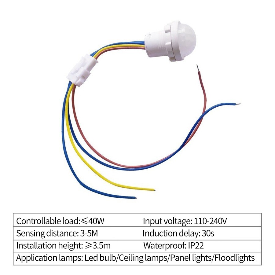 Sensor de Movimento PIR Inteli - Outdoor Lighting Switch avaliação e preço