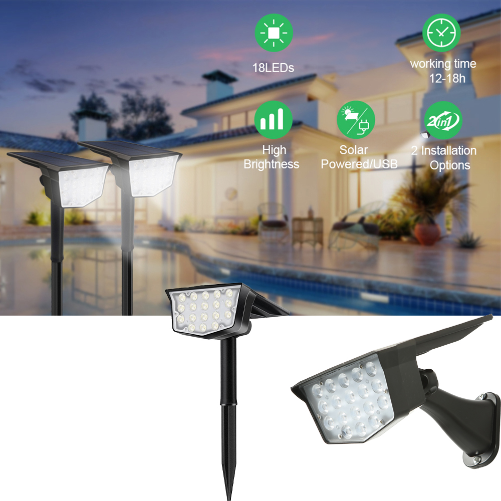 2 Peças de Luzes Solares Exter - Outdoor Lighting Switch avaliação e preço