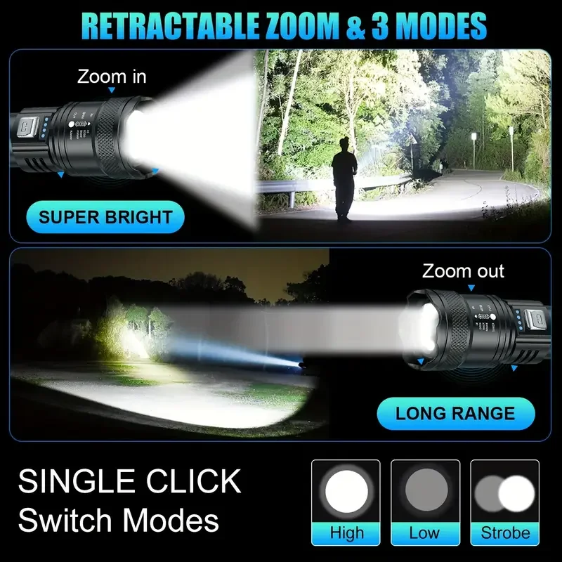 Lanterna tática led 2000lm, re - Outdoor Lighting Quality avaliação e preço