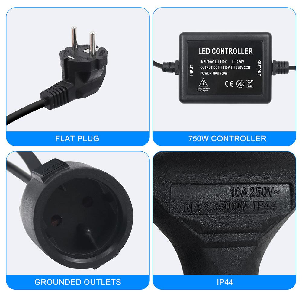 Ac 110v 220v 240v led controla - Outdoor Lighting Uk avaliação e preço
