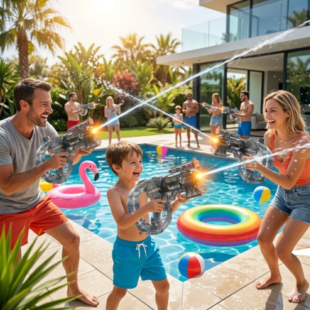Pistola de Água Elétrica Autom - Outdoor Lighting The Range avaliação e preço